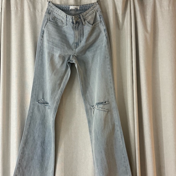 Vervet Denim - Vervet Light Blue Distressed Jeans